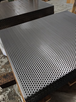 Clark Perforating offers perforated aluminum at various gauges and perforation styles