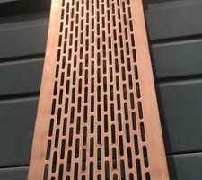 Perforated Copper Sheet