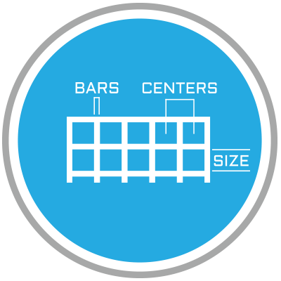 Square Perforations Straight Lines